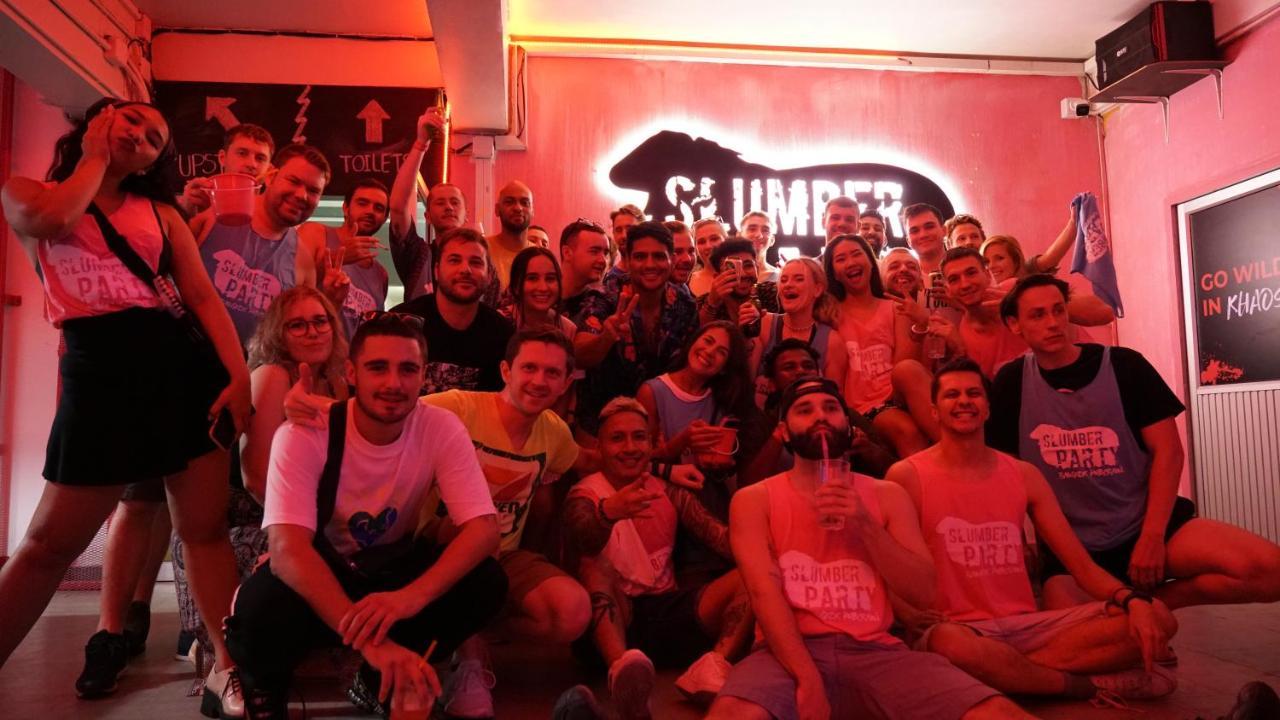 Slumber Party Bangkok Khaosan 호스텔 외부 사진