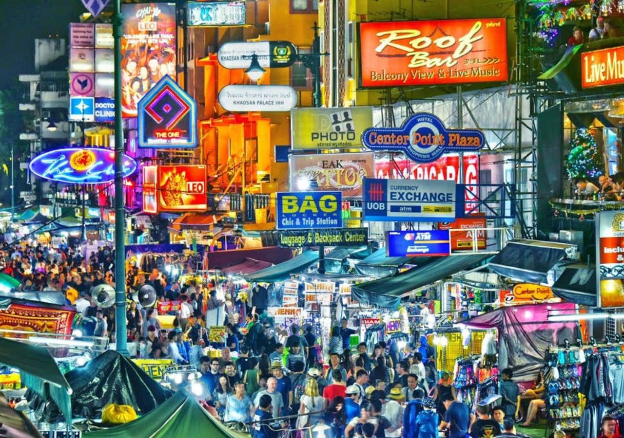 Slumber Party Bangkok Khaosan 호스텔 외부 사진